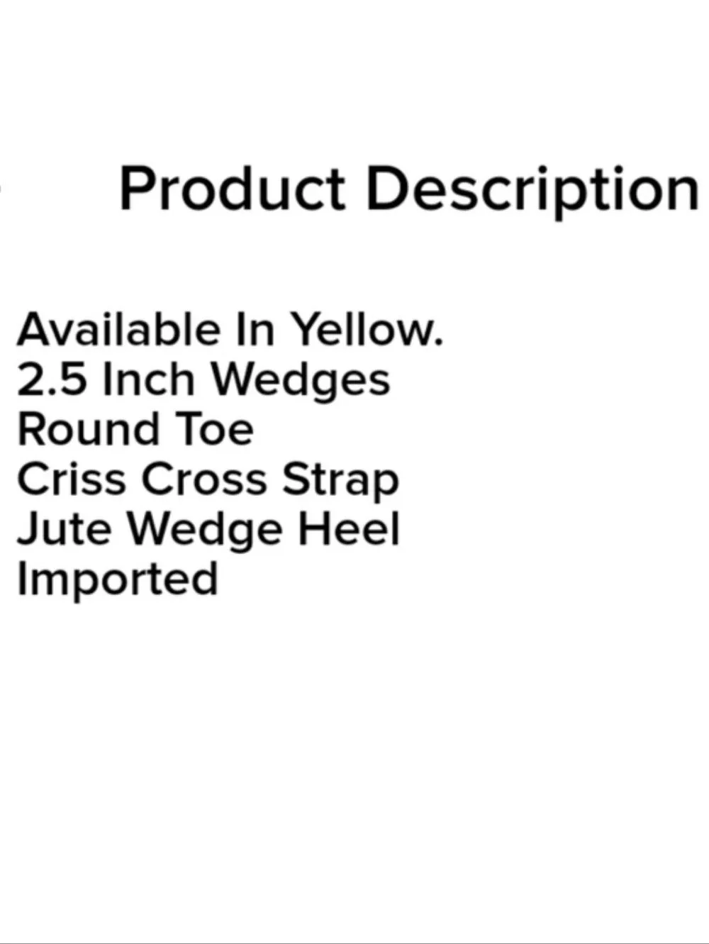 Fashion Nova Wedge Sandals